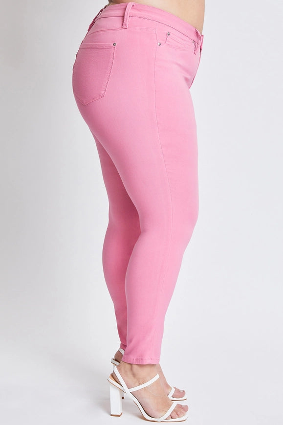 Pantalon ultra stretch Rose Barbie