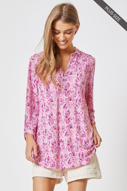 Wrinkle Resistant Tunic Lizzy #42