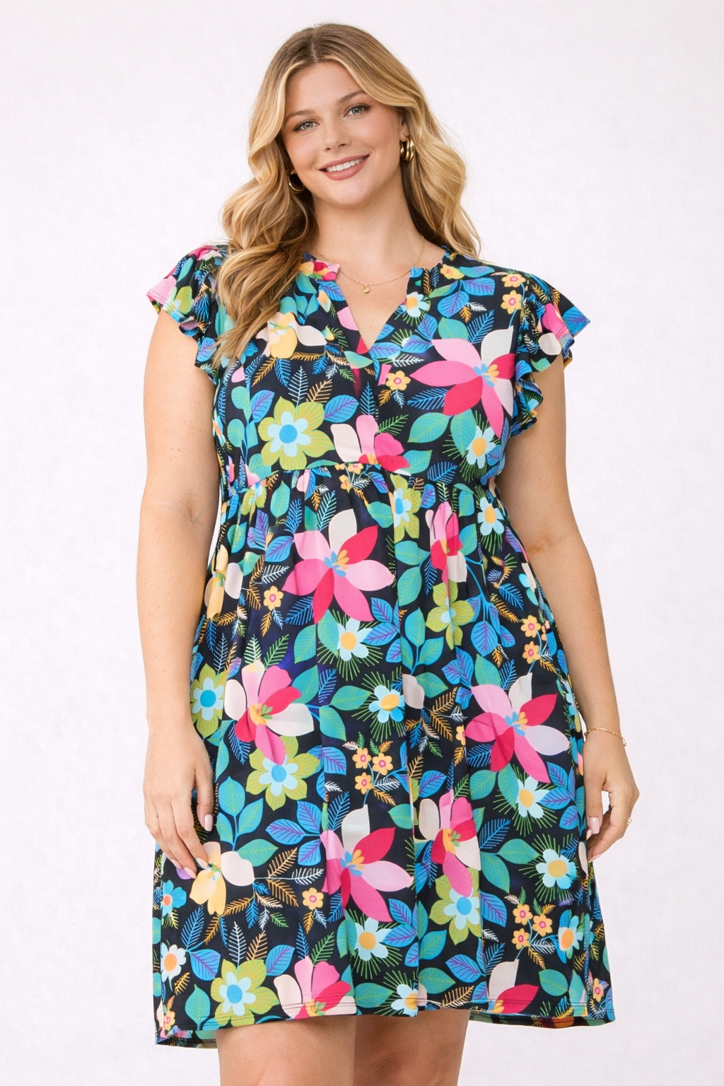 Robe « Lizzy Forever » fleurie