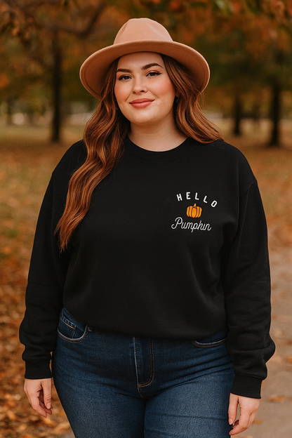 Crew Neck Hello Pumpkin!