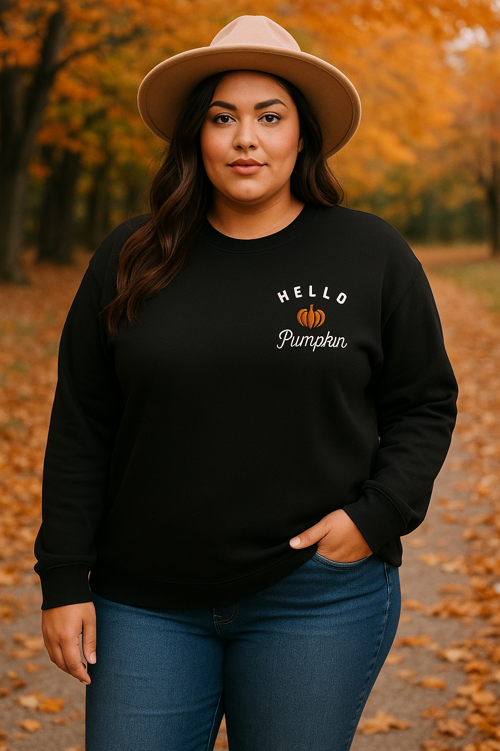 Crew Neck Hello Pumpkin!
