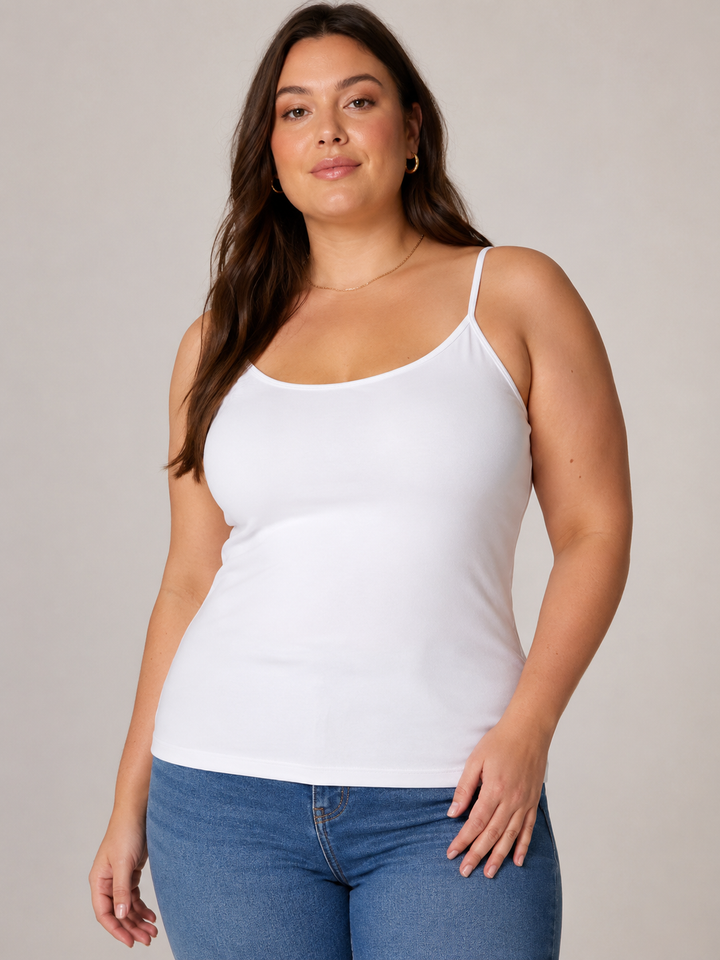 Camisole basique blanche