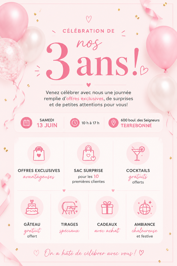 ✨ Billet d’entrée – Célébration des 3 ans de Mademoiselle Curvy ✨