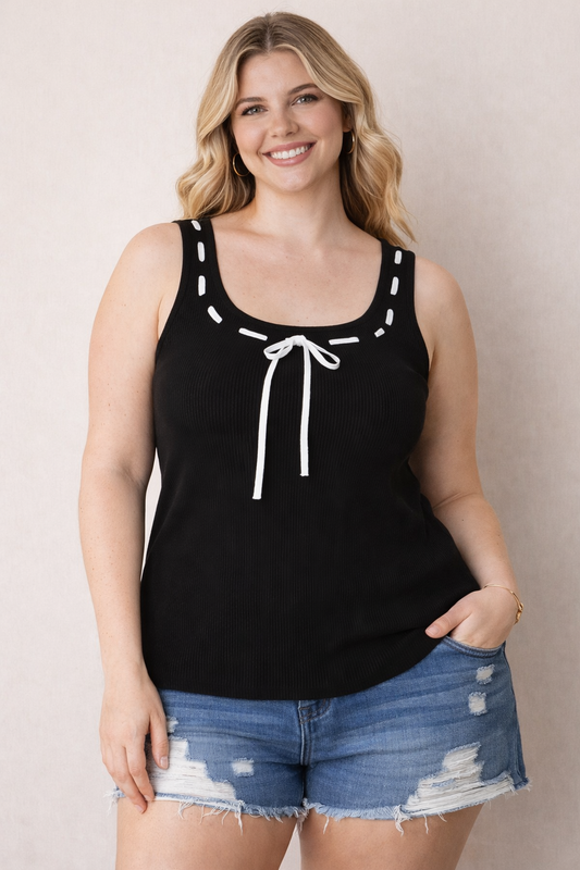 Camisole Whitney - Noir