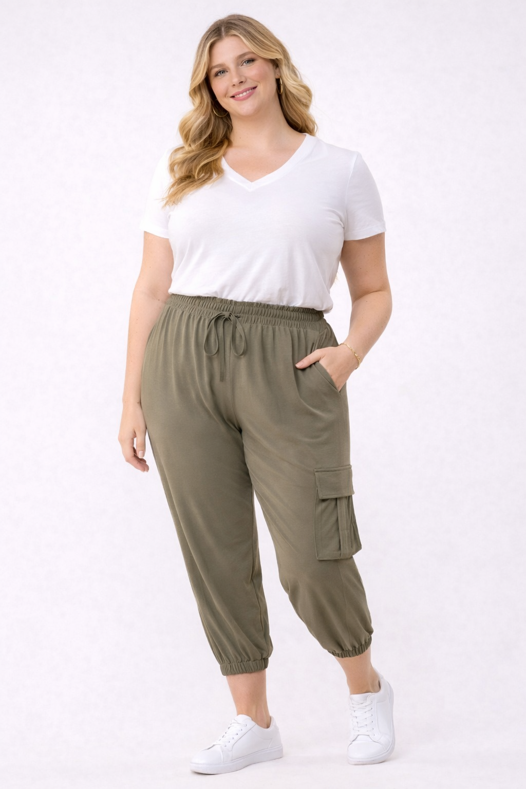 Pantalon jogger Billie - Olive