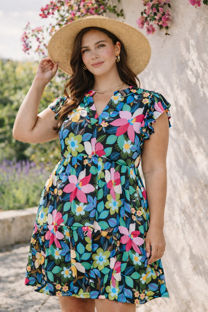 Robe « Lizzy Forever » fleurie