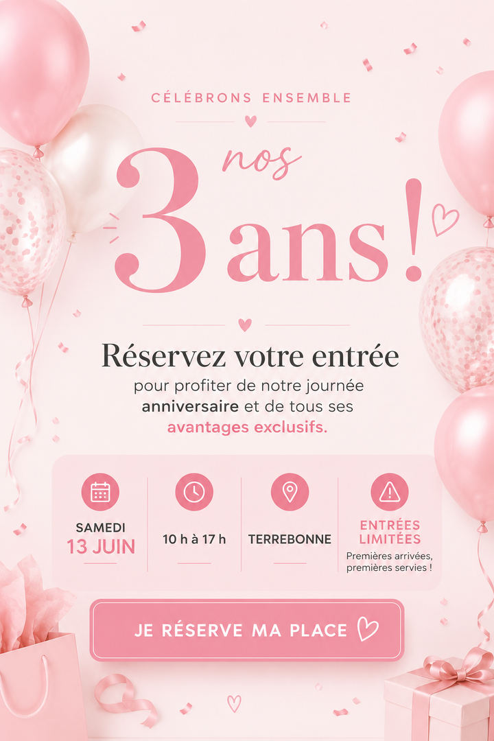 ✨ Billet d’entrée – Célébration des 3 ans de Mademoiselle Curvy ✨