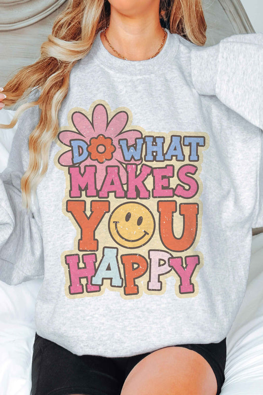 Coton ouaté ''Do what makes you happy''