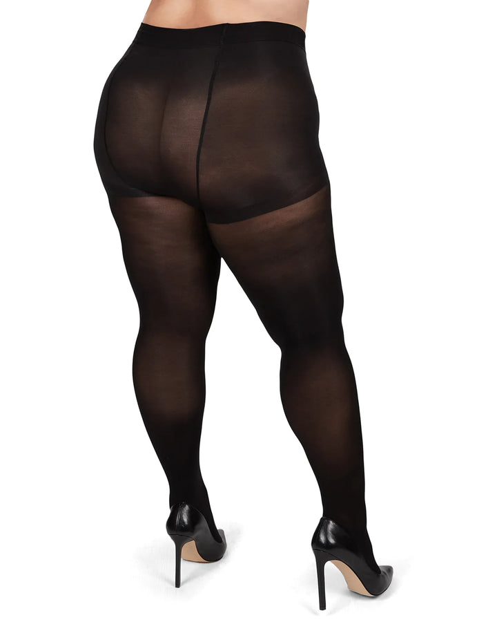 Bas collant opaque (noir) - Control top