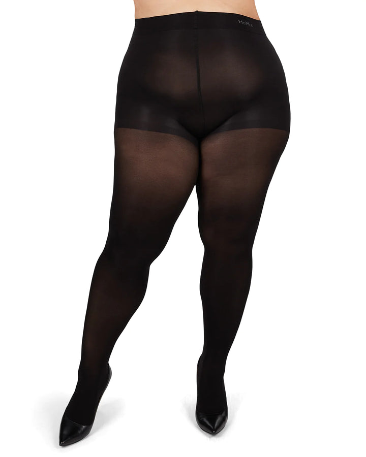 Bas collant opaque (noir) - Control top