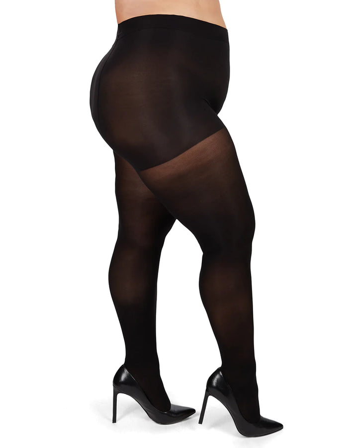 Bas collant opaque (noir) - Control top